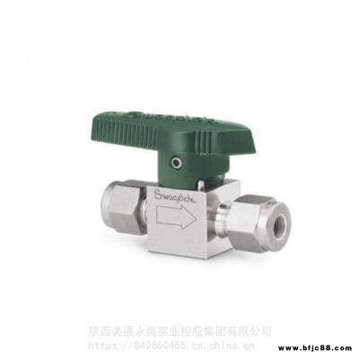 世偉洛克儀表 旋塞閥1/8 in旋塞閥SS-2P4T-BK黑色手柄