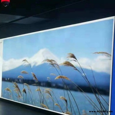君誠室內(nèi)白色軟膜天花 超市發(fā)光燈帶定制 造型多