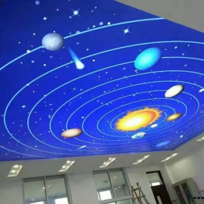 亳州商場(chǎng)藍(lán)天白云吊頂 星空頂安裝 【本地安裝】軟膜天花廠家直銷