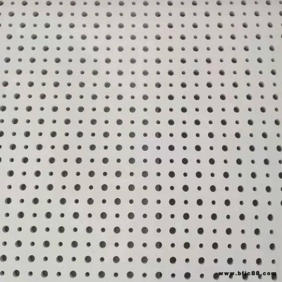 湖南穿孔石膏板 穿孔石膏吸音板廠家