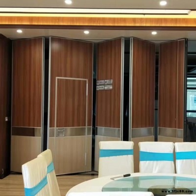 郴州沃歐隔斷隔斷 酒樓屏風隔斷 酒店活動隔斷道軌 折疊式活動隔斷 折疊移動固定