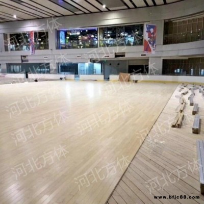 方體 防滑運動木地板 雙龍骨木地板 體育運動木地板