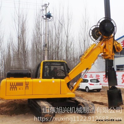 旭興XX供應(yīng)新型 旋挖鉆機(jī)  360°旋轉(zhuǎn)履帶式旋挖鉆機(jī)