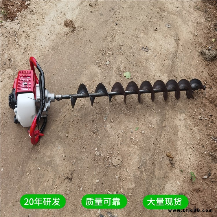 護(hù)坡螺旋鉆機(jī) 諾源 邊坡支護(hù)旋挖鉆機(jī) 汽油大動(dòng)力