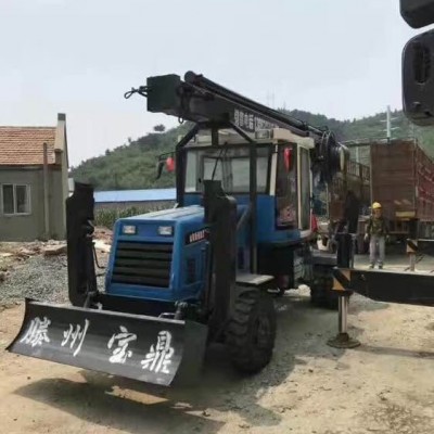 輪式大口徑旋挖機(jī) 工程地基打樁旋挖鉆機(jī)
