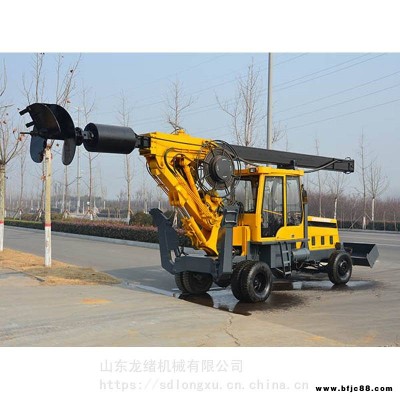 履帶式旋挖機旋挖機280小型旋挖鉆機源頭生產廠家龍緒