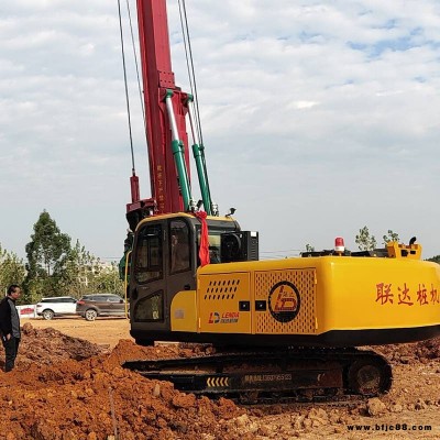 聯(lián)達(dá)樁基LD80H旋挖機(jī)龍工打樁機(jī) 房屋液壓旋挖鉆機(jī)