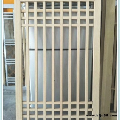 北京   金億  文化城仿古花格門窗改造工程  貴州仿實木鋁窗花格