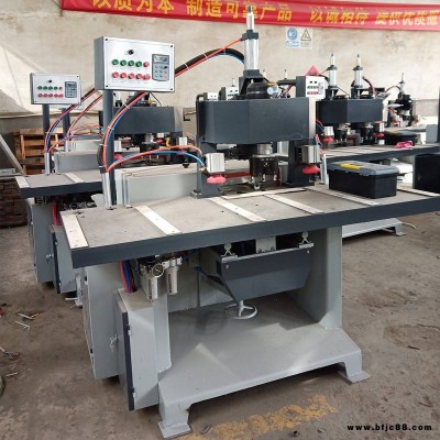 江蘇實木家具門單頭銑鎖孔機 衣柜門窗銑鎖眼機 青島旭泰昌榫槽鎖孔機