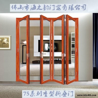 三亞市重型鋁合金折疊門廠家 海之韻門窗專業定制折疊門