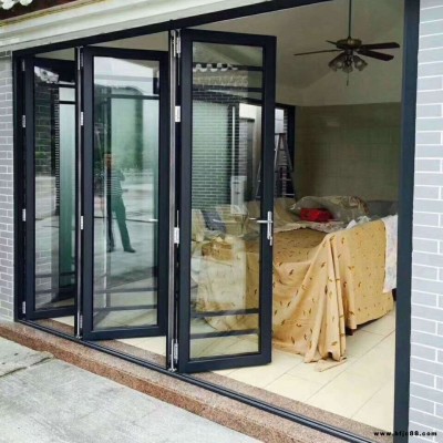 定制 折疊門 海之韻門窗鋁合金 重型折疊門定做