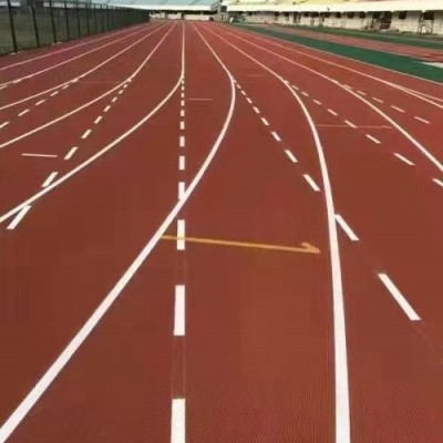 學校塑膠跑道 塑膠跑道球場 pvc橡膠地板 華展 塑膠地坪