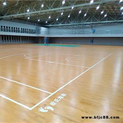 陜西籃球場楓木地板價格_體育場館地板廠家_歐氏地板