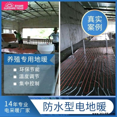 豬用電地暖安裝 豬用電地暖