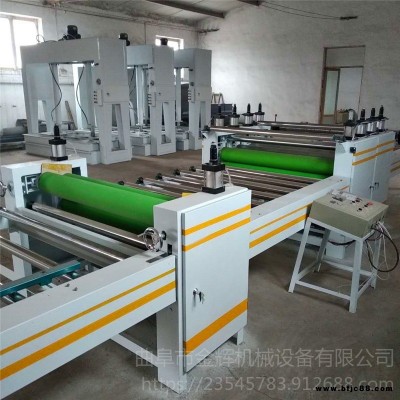 裝飾板材平貼機 地暖隔熱板貼紙機 PUR熱熔膠貼面機 廠家
