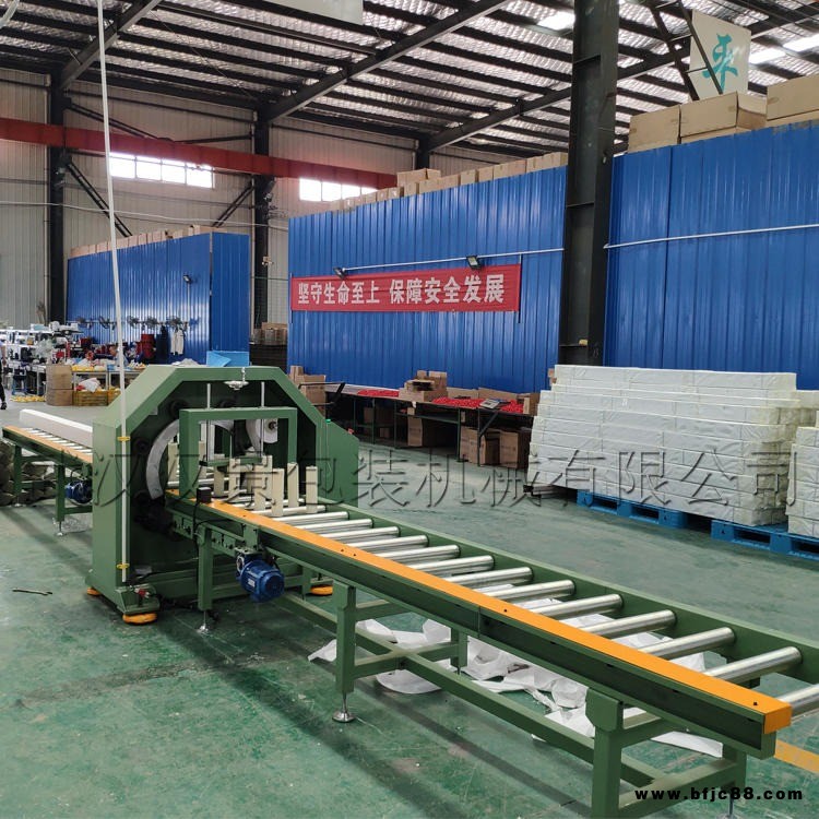 漢景供應(yīng)絲桿纏繞機(jī) HJ-S水平式纏繞打包機(jī) 自動(dòng)銅管纏繞包裝機(jī)  板材門板纏繞包裝機(jī)