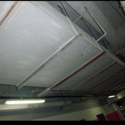 防火通風風管外包硅酸鹽防火板施工方法，制作排煙風管硅酸鹽防火板做法