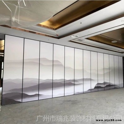 壁畫活動隔斷廠家直銷：免漆板活動屏風，隔音軟包折疊屏風，防火板移動屏風，專車送貨，上門安裝！