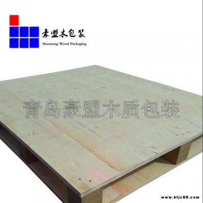 濱州出口底托 一次性發(fā)貨免熏蒸單面托盤膠合板雙面防滲漏托盤