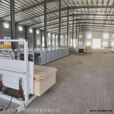 批量供應無線延長指接板自動拼板機_瑞力特地板廠用優質全自動拼板機