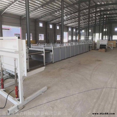高頻自動拼板機_瑞力特冷壓拼板機_地板廠用指接板全自動拼板機供應