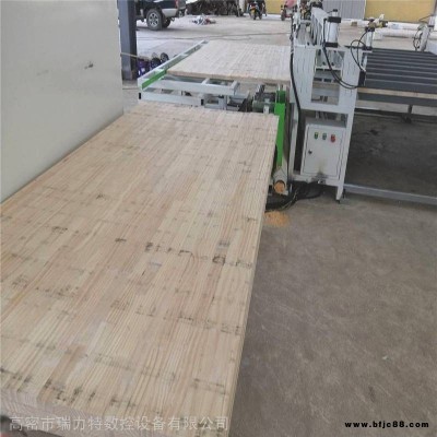 自動指接板拼板機_木工用冷熱壓兩用拼板機_瑞力特高頻全自動拼板機供應