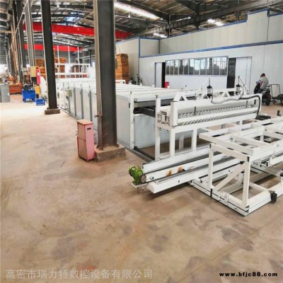 木工用自動數控冷壓拼板機_瑞力特高頻指接板自動拼板機市場價格