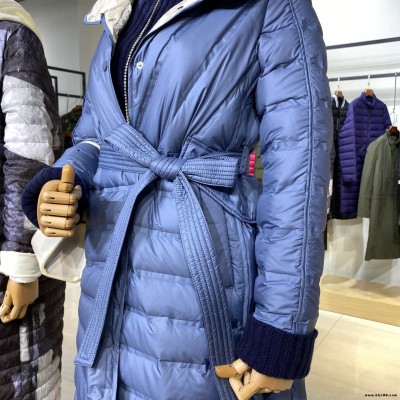 女裝連衣裙尾貨品牌折扣輕薄羽絨服反季羽絨服21冬走份貨源批發免費鋪貨