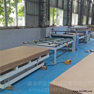 金輝 鋁蜂窩板專用貼面機 數控調速全自動貼面機 吸音板貼布機