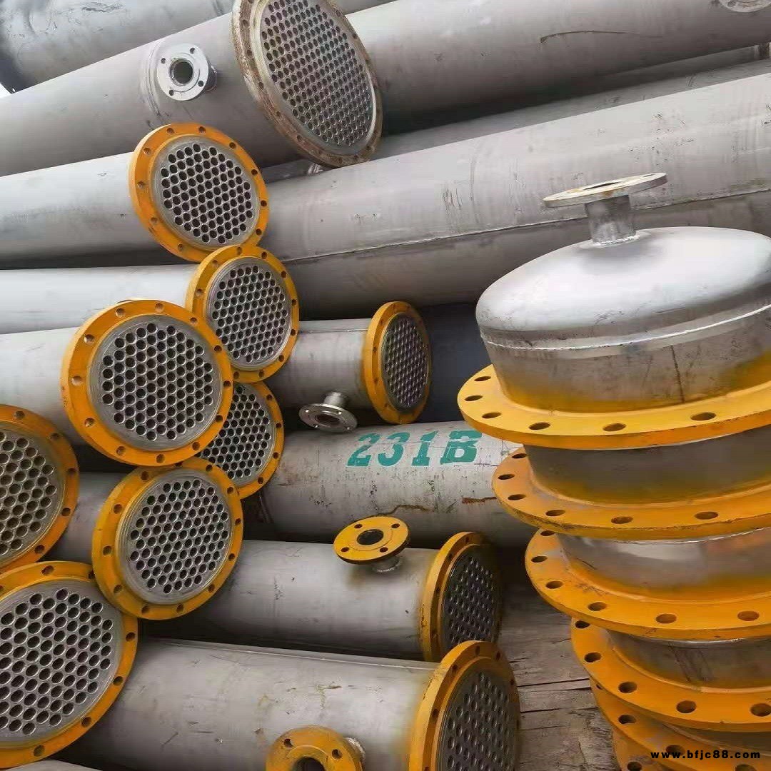 二手冷凝器 二手不銹鋼冷凝器  邦遠(yuǎn)機(jī)械 二手石墨冷凝器 二手換熱器