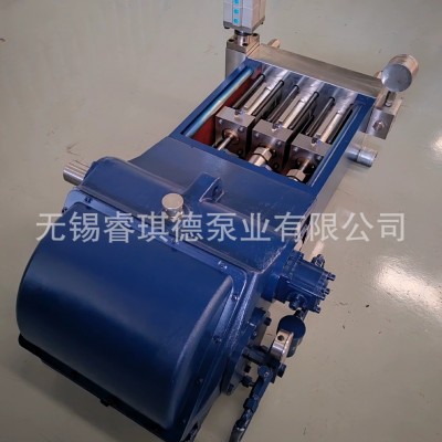 睿琪德80升1000公斤換熱器三柱塞高壓泵換熱器三柱塞高壓泵廠家換熱器清洗高壓泵WP3Q-S