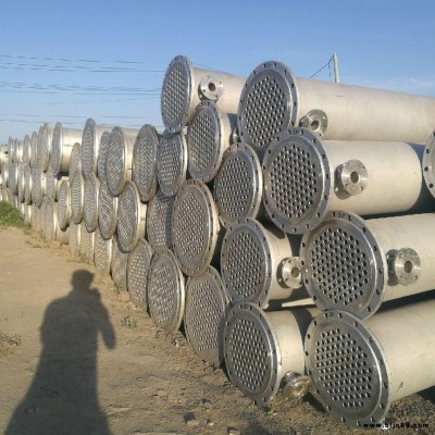 冷凝器二手列管式冷凝器 宏益 出售 pp換熱器石墨改性換熱器 單效外循環冷凝器
