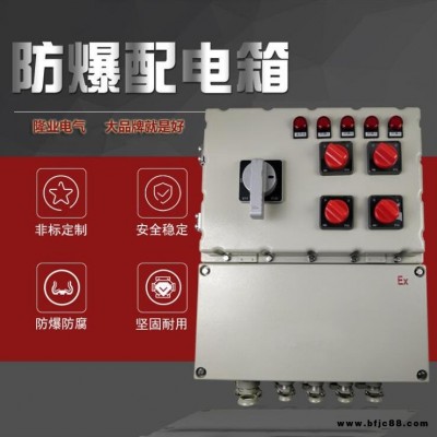 隆業電氣-非標三相防爆配電柜接線箱，定制特殊防爆配電箱，資質齊全