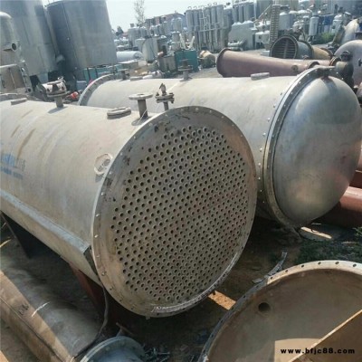 二手藥廠304列管式冷凝器 質量可靠 宏益 pp換熱器石墨改性換熱器 二手列管式冷凝器