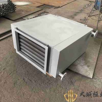 空氣換熱器冷卻器水冷316不銹鋼工業散熱器中央空調散熱器導熱油管道換熱器煙氣冷卻器不銹鋼列管式盤管式換熱器空壓機后冷卻器