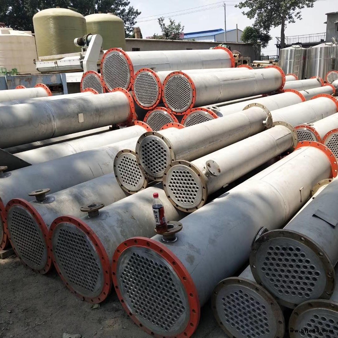 供應 不銹鋼列管換熱器，二手鈦材冷凝器，內外316L列管冷凝器