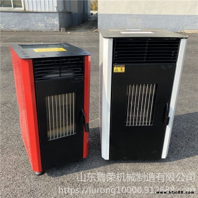 燃燒充分無煙生物顆粒采暖爐  電腦控溫生物顆粒爐小型  120型號大面積取暖采暖爐