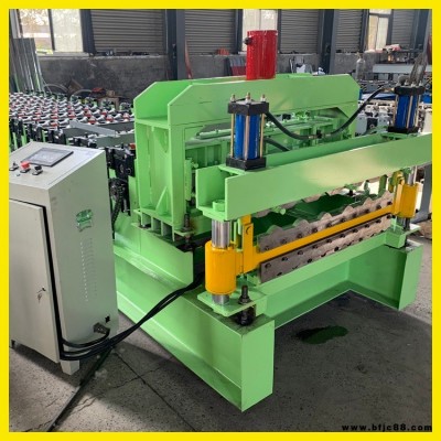 琉璃瓦壓瓦機 中揚 仿樹脂琉璃瓦機 竹節(jié)仿樹脂琉璃瓦機
