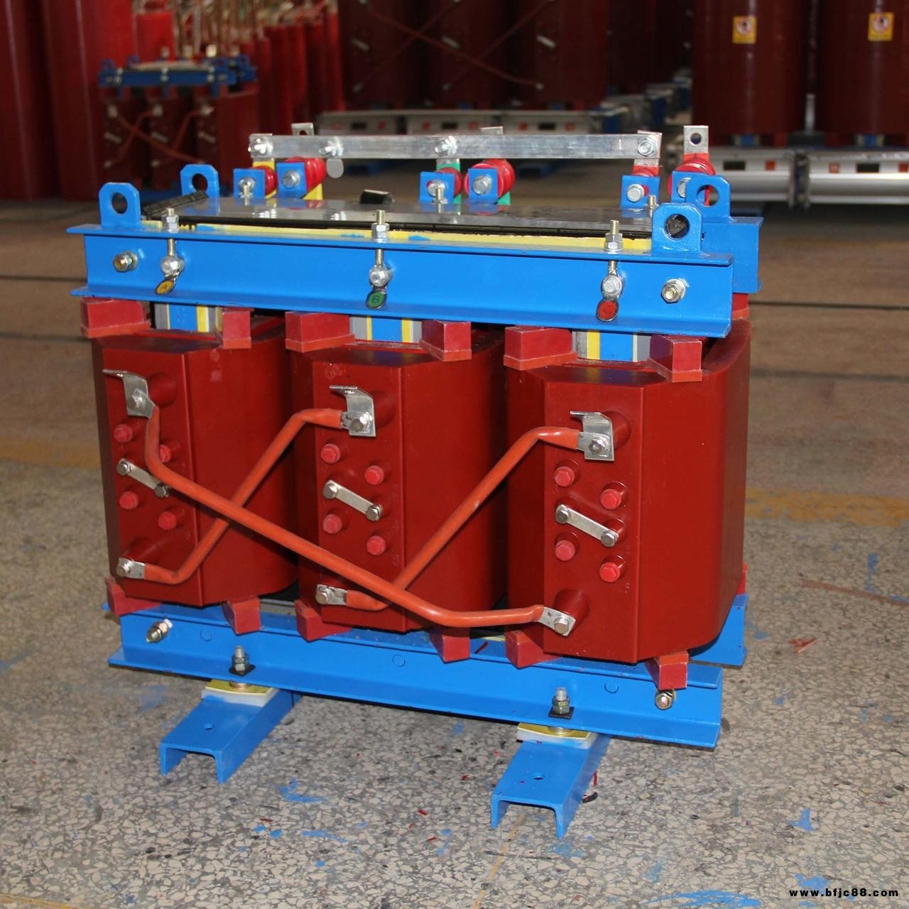 浙江富杰  三相樹脂絕緣干式變壓器 SCB11-30/10 Dyn11  中置柜用變壓器 樹脂澆筑，小尺寸變壓器