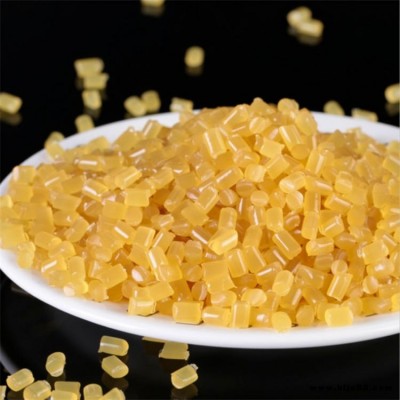 賓特 412系列黃色工廠直銷 粘性強(qiáng) 快干 彩盒紙箱專用 黃色膠粒書本熱熔膠粒