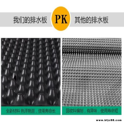 洛陽(yáng)排水板企業(yè)　H-20mm排水板　HDPE排水板　誠(chéng)信廠(chǎng)家