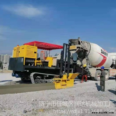 潤達(dá)RD-67履帶式多功能路緣石滑膜成型機(jī) 適應(yīng)多種地形 路肩石滑膜成型機(jī)