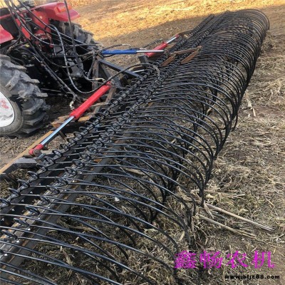 小型摟地膜回收機(jī) 農(nóng)田清理地膜機(jī)器 彈齒摟膜機(jī) 農(nóng)用廢膜回收機(jī)
