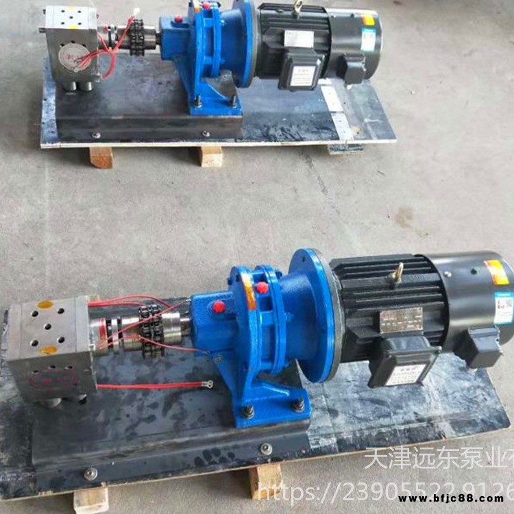 熔體泵  天津遠東泵業 擠出機專用熔體泵 熔噴布計量泵 廠家直銷