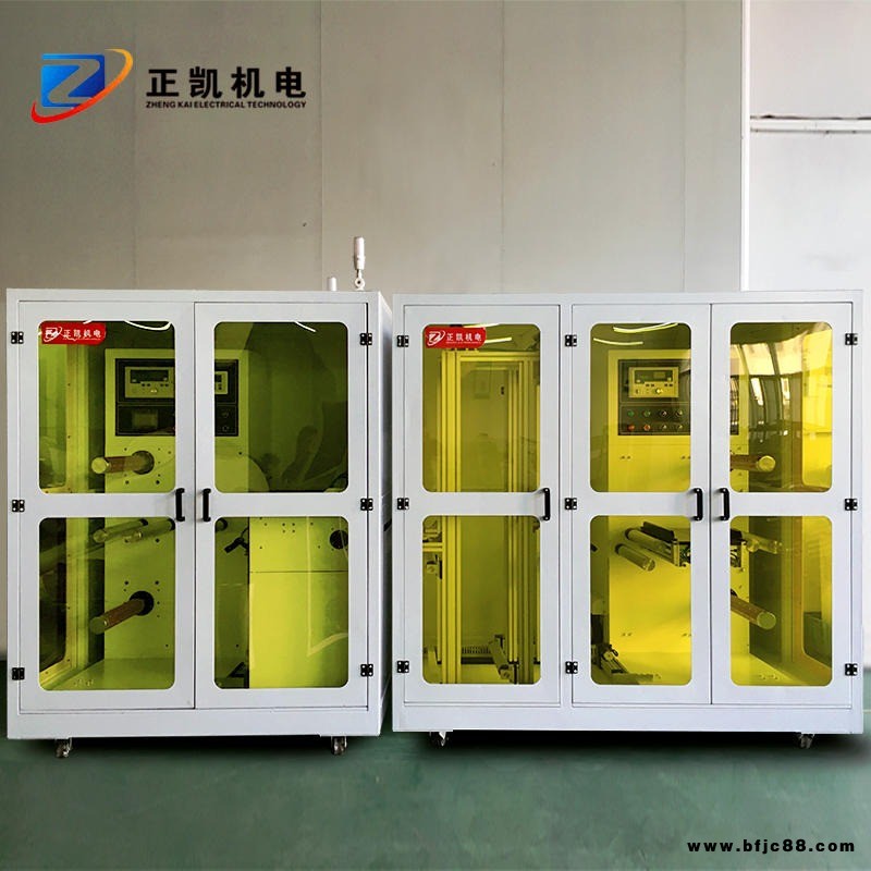 全自動ITO膜蝕刻卷對卷收發(fā)料機ZKFHL-400-R2R膜切蝕刻設(shè)備廠家生產(chǎn)
