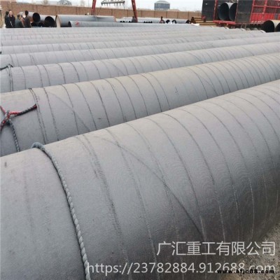 三油兩布防腐螺旋鋼管 埋地給排水環氧煤瀝青防腐鋼管質量保證