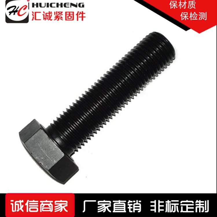 匯誠(chéng)緊固件廠家直銷8.8級(jí)外六角螺絲 高強(qiáng)度螺栓  訂做異型 M16示例圖3