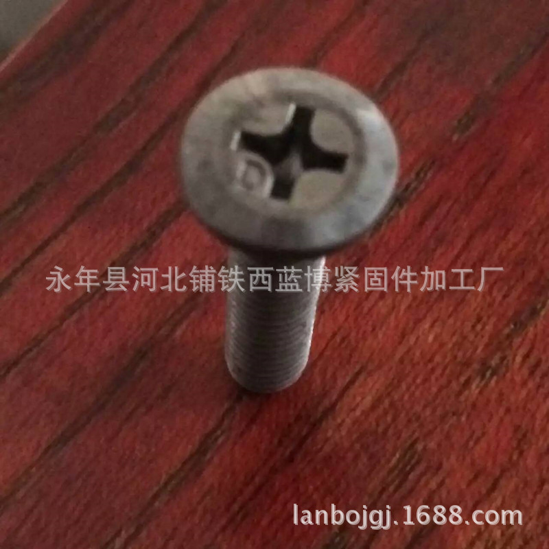 專業(yè)生產(chǎn)m5m6m8平頭 半圓頭 盤(pán)頭 內(nèi)六角家具絲 十字一字螺栓示例圖3
