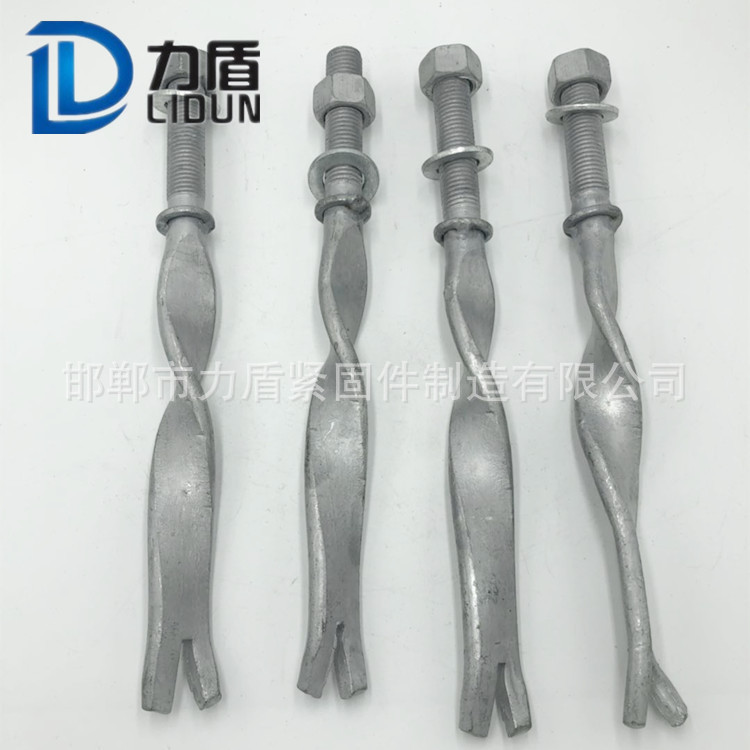 廠家現貨批發(fā) 花短錨桿 熱鍍鋅樹脂短錨桿  礦用樹脂錨桿示例圖4