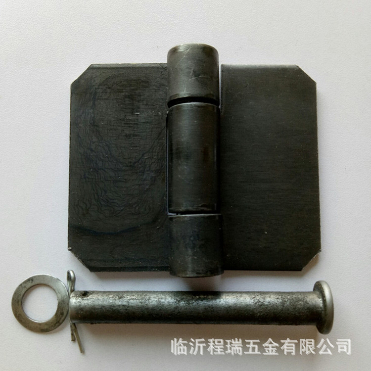 5#焊接合頁 平開鐵合頁 鐵門合頁 汽車鉸鏈 機械設備鉸鏈廠家直銷示例圖4